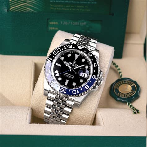 prezzo rolex batman ufficiale|rolex batman gmt.